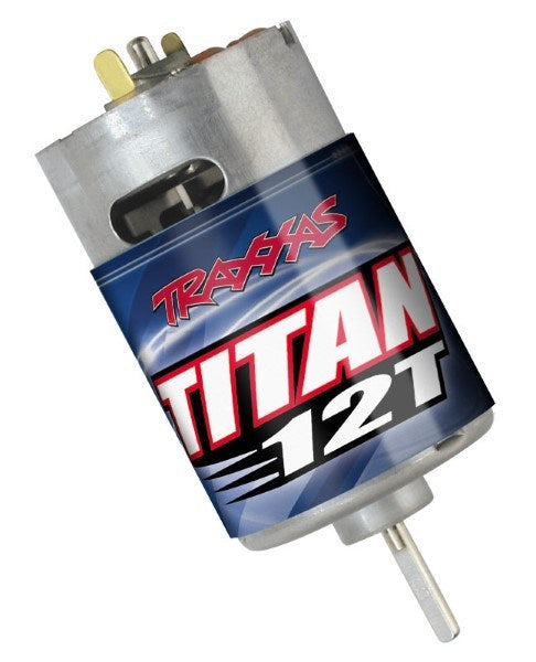 Traxxas 3785 - Motor Titan 12T (12-Turn 550 size) (7540663353581)