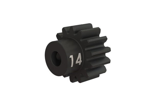 Traxxas 3944X - Gear 14-T pinion (32-p) heavy duty (machined hardened steel) (fits 3mm shaft)/ set screw (789130903601)