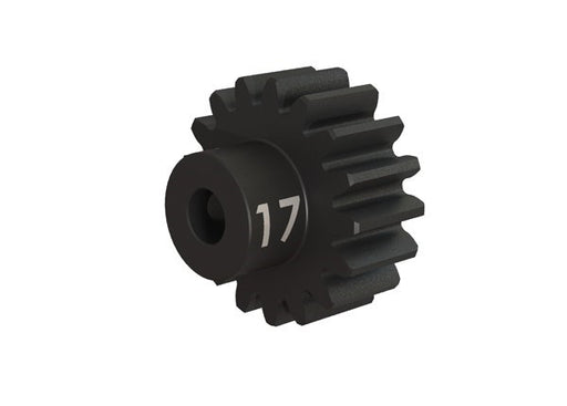 Traxxas 3947X - Gear 17-T pinion (32-p) heavy duty (machined hardened steel) (fits 3mm shaft)/ set screw (7540684849389)