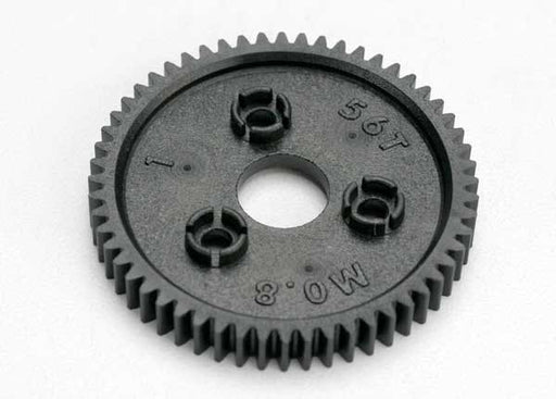 Traxxas 3957 - Spur gear 56-tooth (0.8 metric pitch compatible with 32-pitch) (769064042545)