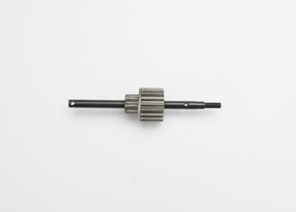 Traxxas 3992 - Input Shaft/ Drive Gear Assembly (18-Tooth Steel Top Gear) - Hobby City NZ