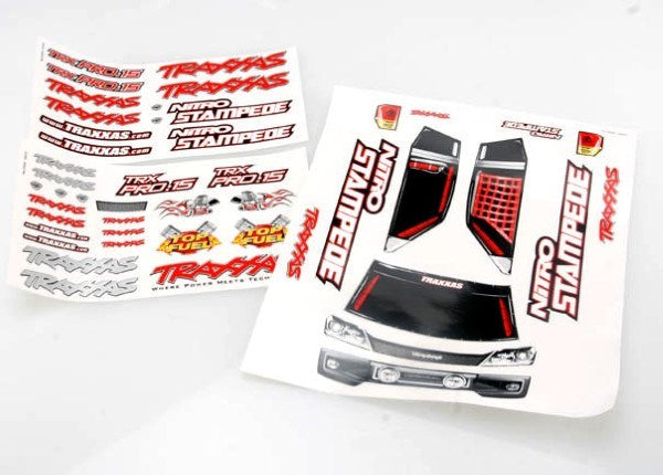 Traxxas 4113X - Decal Sheets Nitro Stampede