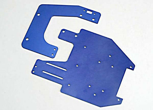 Traxxas 4130 - Chassis Plates T6 Aluminum (Front & Rear) (769067679793)