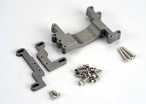Traxxas 4160 - Engine Mount 2 Piece Aluminum (W/ Screws) (N. Stampede) (769068105777)