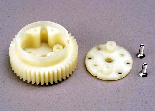 Traxxas 4181 - Differential Gear (45-Tooth)/ Side Cover Plate & Screws (769068269617)