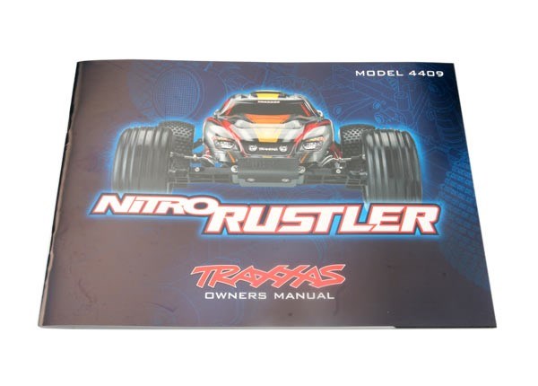 Traxxas 4499R - Owners Manual Nitro Rustler - Hobby City NZ