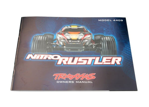 Traxxas 4499R - Owners Manual Nitro Rustler - Hobby City NZ