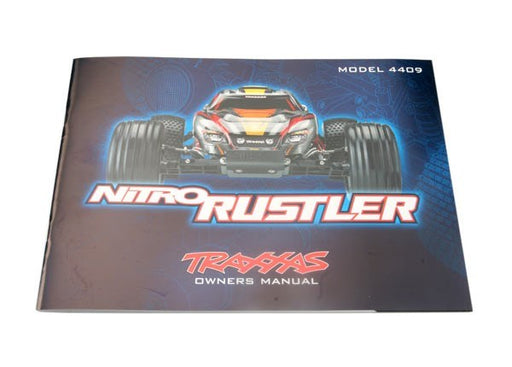 Traxxas 4499R - Owners Manual Nitro Rustler (769157857329)