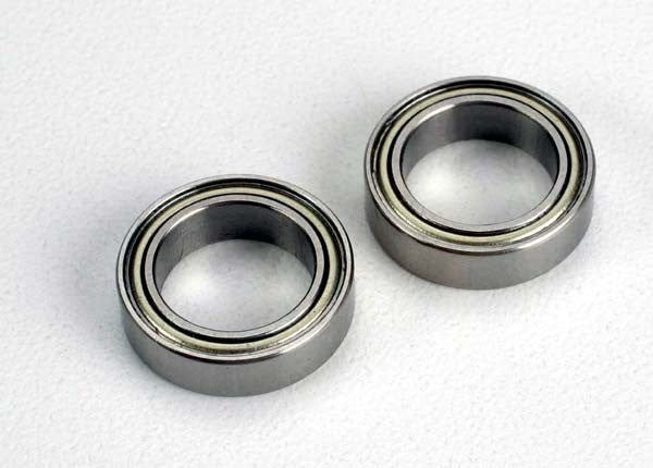 Traxxas 4612 - Ball bearings (10x15x4mm) (2) (769076133937)