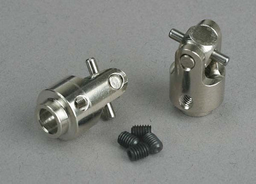 Traxxas 4628X - Differential Output Yokes Hardened Steel (W/ U-Joints) (769158152241)