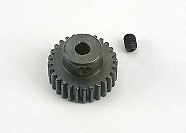 Traxxas 4728 - Gear 28-T pinion (48-pitch) (fits 3mm shaft)/ set screw (7540664991981)