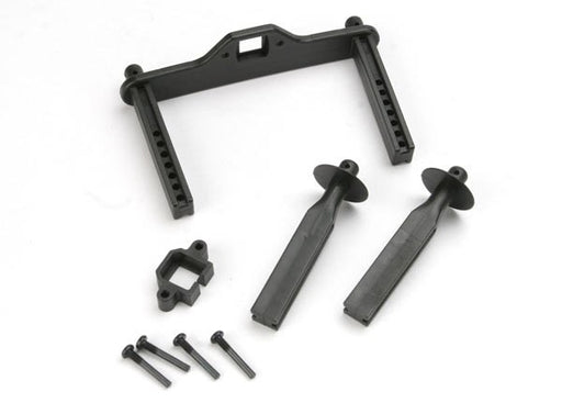 Traxxas 4914R - Body mount posts front (2)/ body mount rear/ body mount screw pins (4) - Hobby City NZ