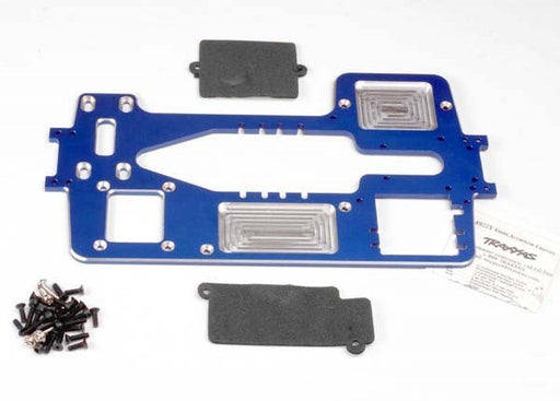 Traxxas 4922X - Chassis 7075-T6 Billet Machined Aluminum (4Mm) (Blue)/ (769160478769)