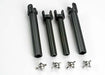 Traxxas 4951X - Half shafts long (heavy duty) (external-splined (2) & internal-splined (2))/ metal u-joints (4) (8338403328237)