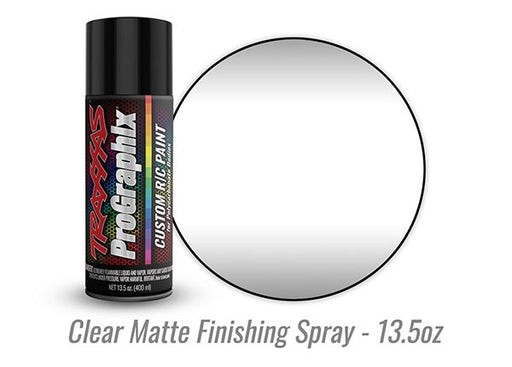 Traxxas 5047X - Body paint ProGraphix matte finishing spray (13.5oz) (7710314692845)