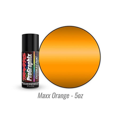 Traxxas 5051 - Body paint ProGraphix Maxx Orange (5oz) (7710314856685)