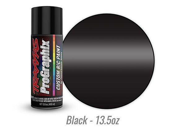 Traxxas 5055X - Body paint ProGraphix black (13.5oz) - Hobby City NZ