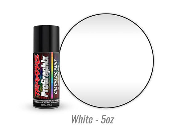 Traxxas 5056 - Body paint ProGraphix white (5oz) (7710315544813)