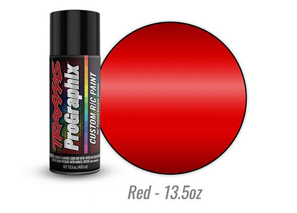 Traxxas 5057X - Body paint ProGraphix red (13.5oz) (7710315708653)