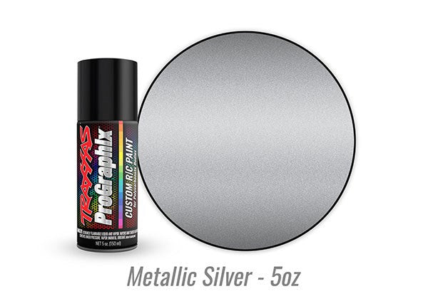 Traxxas 5073 - Body paint ProGraphix metallic silver (5oz)