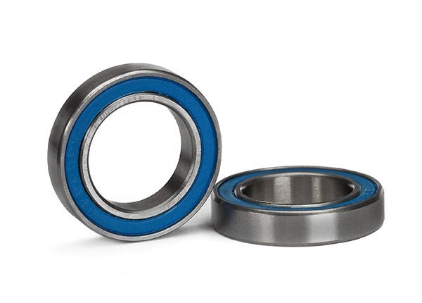 Traxxas 5106 - Ball Bearing Blue Rubber Sealed (15x24x5mm) (2) (769082884145)
