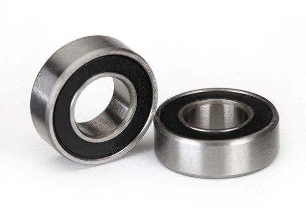 Traxxas 5117A - Ball bearings black rubber sealed (6x12x4mm) (2)
