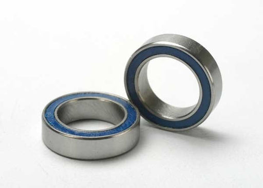 Traxxas 5119 - Ball bearings blue rubber sealed (10x15x4mm) (2) (769083179057)