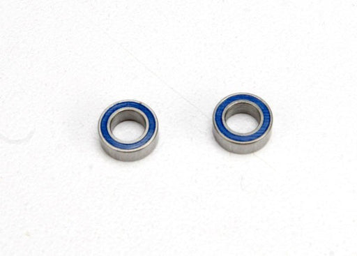 Traxxas 5124 - Ball bearings blue rubber sealed (4x7x2.5mm) (2) (769083342897)