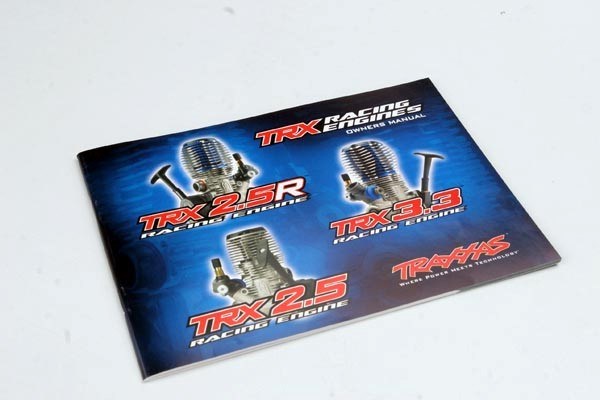 zTraxxas 5299R - Engine Manual TRX2.5 2.5R 3.3