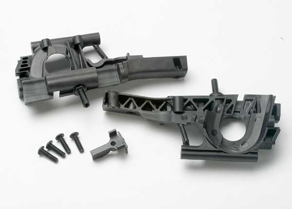 Traxxas 5330 - Bulkhead Front (L&R Halves)/ Diff Retainer/ 4X14Mm BCS (4) - Hobby City NZ