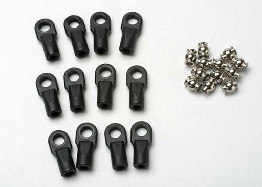Traxxas 5347 - Rod Ends Revo (Large) With Hollow Balls (12) (7540666859757)