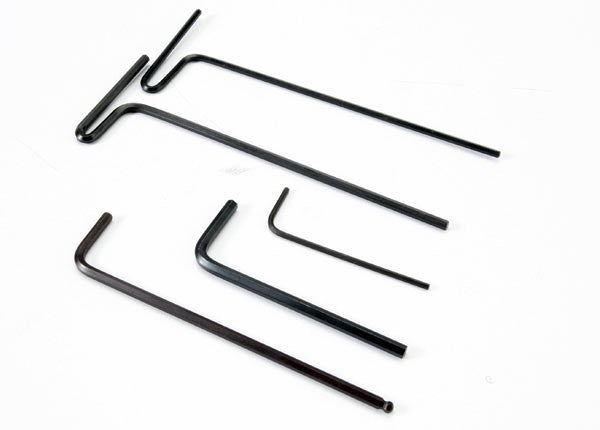 Traxxas 5476X - Hex wrenches; 1.5mm 2mm 2.5mm 3mm 2.5 ball (7540680458477)
