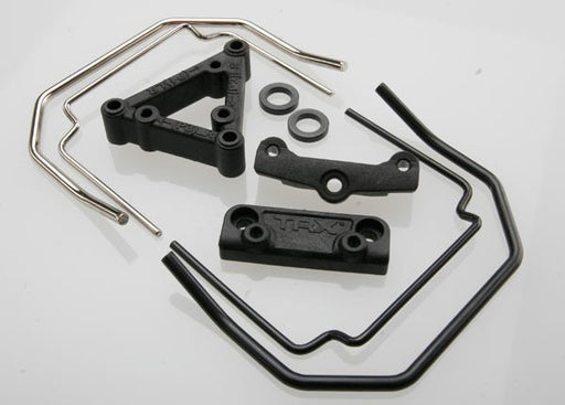 Traxxas 5496 - Sway Bar Mounts (Front & Rear) (Revo)/ Sway Bar wires (front & rear) (4)/ drill guide/ spacers (769094287409)