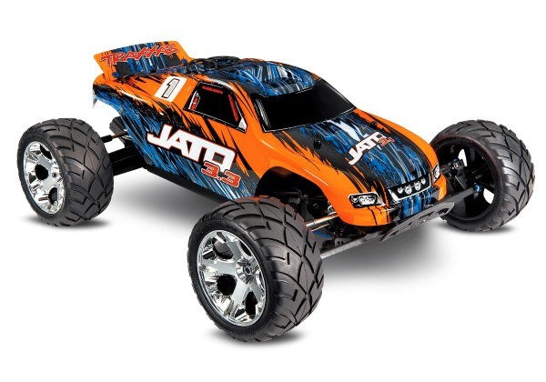 Traxxas 55077-3 - 1/10 Nitro Jato 3.3 Stadium Truck TSM TQi RTR - Hobby City NZ