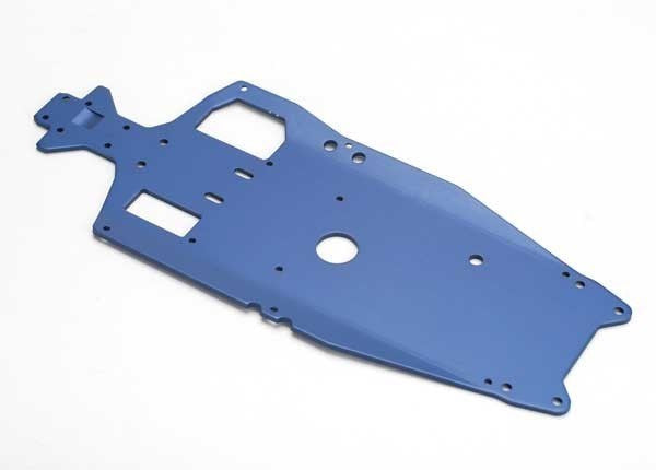 Traxxas 5522 - Chassis 6061-T6 Aluminum (3Mm) (Anodized Blue)/ Adhesi (769094811697)