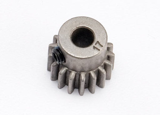Traxxas 5643 - Gear 17-T pinion (0.8 metric pitch compatible with 32-pitch) (fits 5mm shaft)/ set screw (7622649774317)