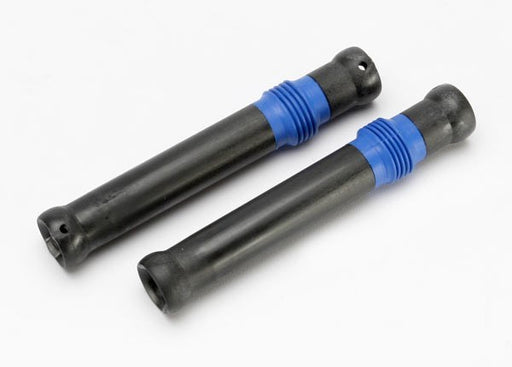 Traxxas 5655 - Half shaft set short (plastic parts only) (assembled with glued boot) (2) (769103265841)