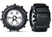 Traxxas 5672 - Tires & Wheels Assembled Glued (Geode Chrome Wheels Pa (769103790129)