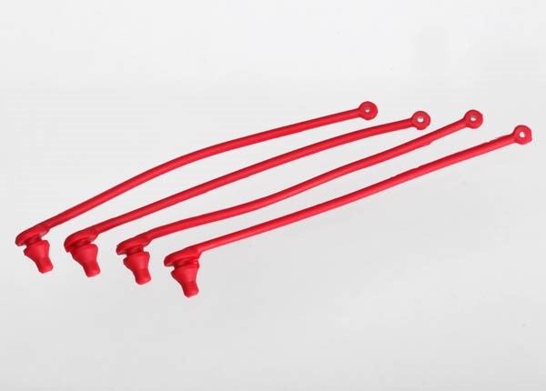 Traxxas 5752 - BODY CLIP RETAINER RED (4)