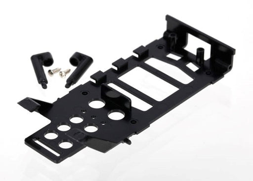 Traxxas 6326 - Main frame battery holder (1)/ canopy mounting posts (2)/ screws (2) (769112506417)