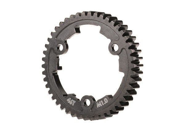 zTraxxas 6442 Spur gear 46-tooth steel (wide face 1.0 metric pitch)