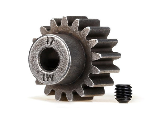 Traxxas 6490X - Gear 17-T pinion (1.0 metric pitch) (fits 5mm shaft)/ set screw (769270775857)