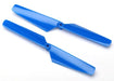 Traxxas 6629 - Rotor blade set blue (2)/ 1.6x5mm BCS (2) (769118109745)
