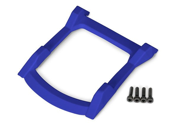 Traxxas 6728X Skid plate roof (body) (blue)/ 3x12mm CS (4)