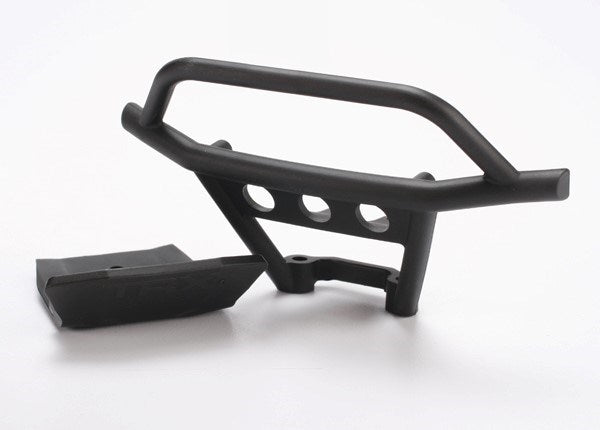 Traxxas 6735 - Bumper Front/ Skidplate Front (Black) - Hobby City NZ