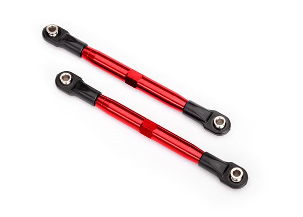 Traxxas 6742R Toe links (TUBES red-anodized 7075-T6 aluminum stronger than titanium) - Hobby City NZ