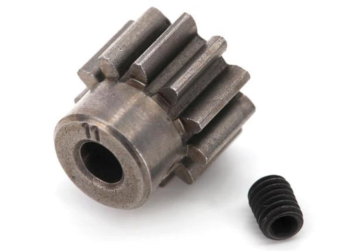 Traxxas 6747 - Gear 11-T pinion (32-p) (steel) (fits 3mm shaft)/ set screw (7540670136557)