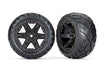 Traxxas 6768 Tires & wheels assembled glued 2.8" Anaconda Tires Black (7546288570605)