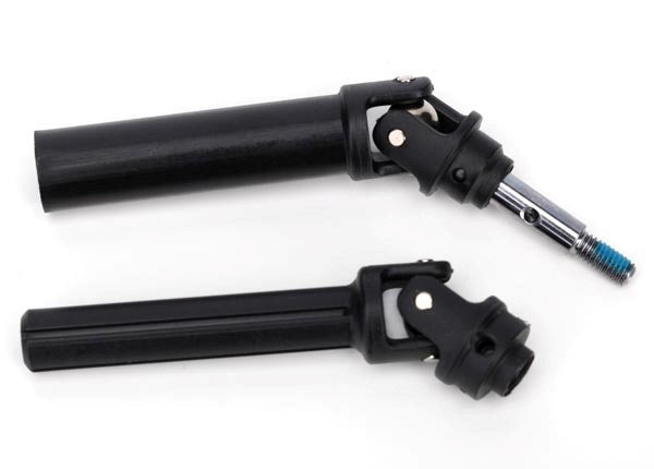 Traxxas 6851X - Driveshaft assembly front heavy duty (1) (left or right) (fully assembled ready to install)/ screw pin (1)