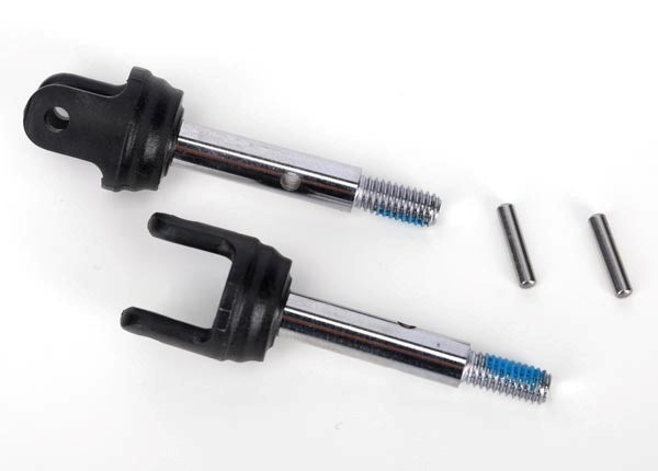 Traxxas 6853X - Stub Axles Rear Heavy Duty (2)/Pins (2) - Hobby City NZ
